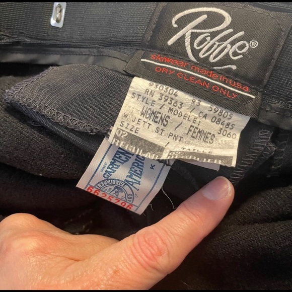 Roffe USA stirrup Ski Snow VTG Pants - Picture 6 of 11